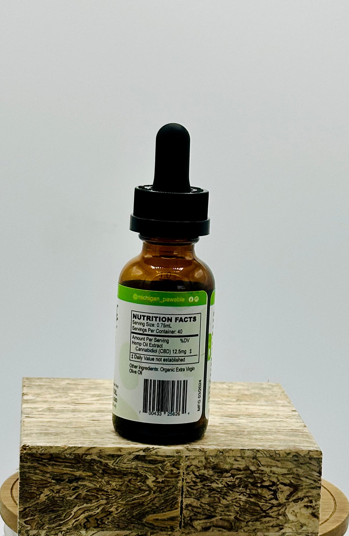 500mg CBD Oil for Large dogs (51-75lbs)