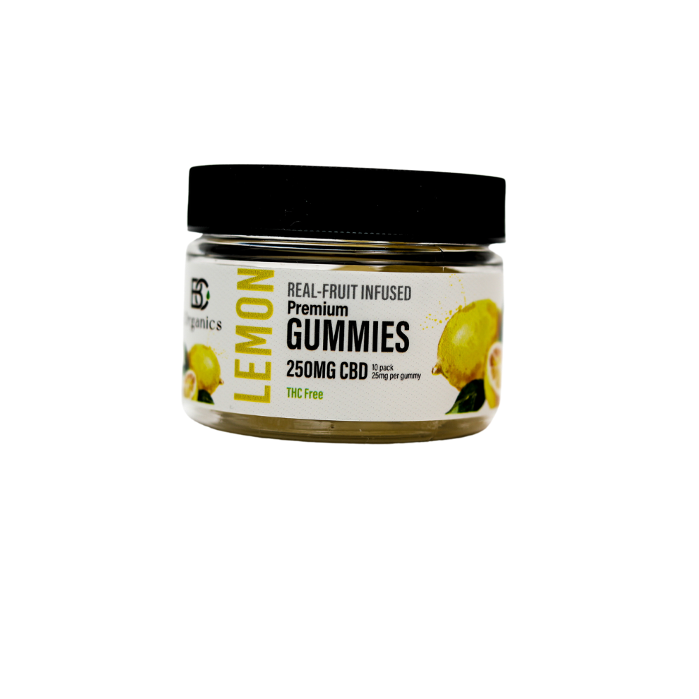 Lemon Bliss CBD Gummies: 25mg CBD | THC-Free